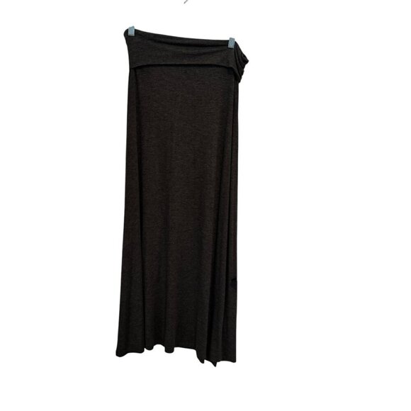 Free to Live Made in The USA Soft Comfy Fold-Over Maxi Skirt Women's Size M - Picture 4 of 7